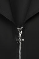 Gabardine Zipper Shirt